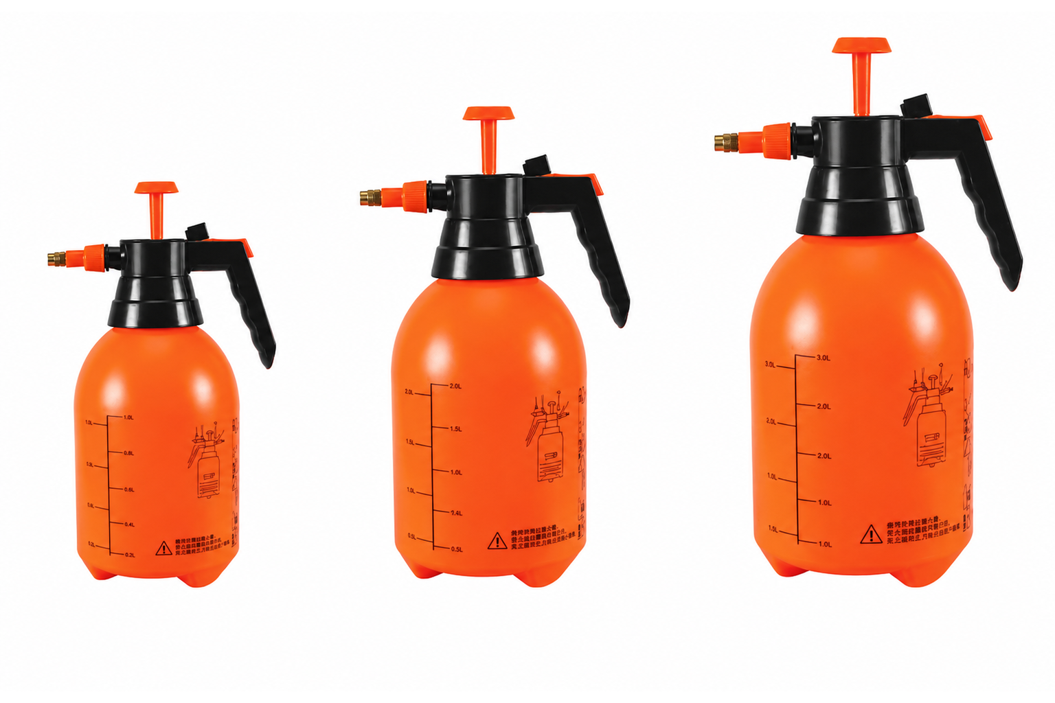 Garden pressure sprayer product range